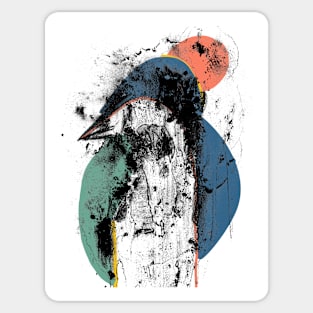 Abstract Bird Sticker